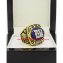 NFC 2000 New York Giants National Football Conference Championship Ring, Custom New York Giants Champions Ring