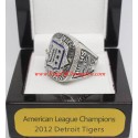 AL 2012 Detroit Tigers American League Baseball Championship Ring, Custom Detroit Tigers Champions Ring