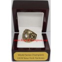 MLB 1939 New York Yankees World Series Championship Ring, Custom New York Yankees Champions Ring