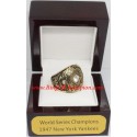 MLB 1947 New York Yankees baseball World Series Championship Ring, Custom New York Yankees Champions Ring