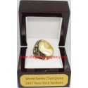 MLB 1947 New York Yankees baseball World Series Championship Ring, Custom New York Yankees Champions Ring