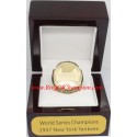 MLB 1947 New York Yankees baseball World Series Championship Ring, Custom New York Yankees Champions Ring