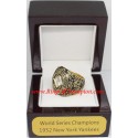 MLB 1952 New York Yankees baseball World Series Championship Ring, Custom New York Yankees Champions Ring