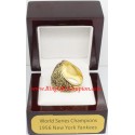 MLB 1956 New York Yankees baseball World Series Championship Ring, Custom New York Yankees Champions Ring