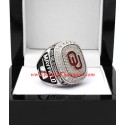 Big 12 2015 Oklahoma Sooners Men's Football Championship Ring, Custom Oklahoma Sooners Champions Ring